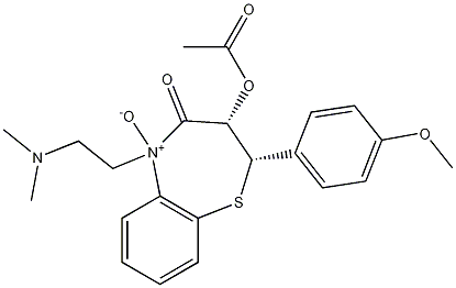 Structure of Diltiazem N-Oxide