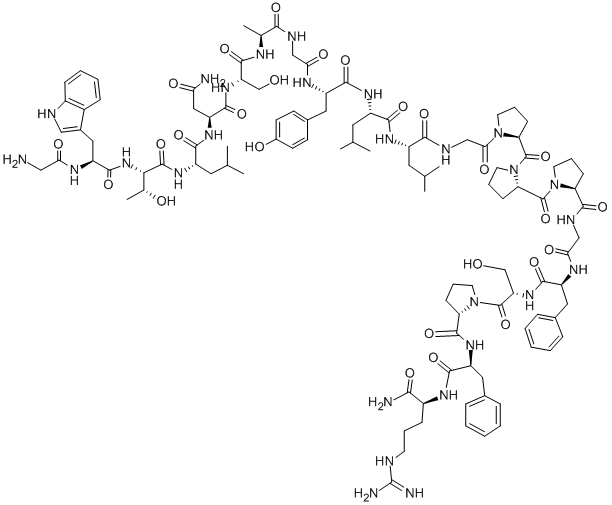 Structure of Galanin Receptor Ligand M35