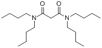 Structure of N,N,N,N-TETRABUTYLMALONAMIDE
