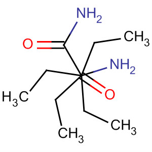 Structure of Ethanediamide, tetraethyl-