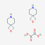 Structure of 2-Oxa-7-azaspiro[3.5]nonane heMioxalate, 97%