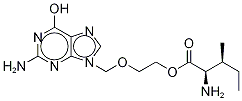 Structure of Acyclovir L-Isoleucinate
