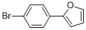 Structure of 4-BROMO-(2-FURYL)BENZENE