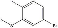 5-Bromo-2-methylthioanisole结构式