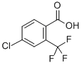 Structure of 4-Chloro-2-(trifluoromethyl)benzoic acid