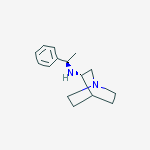 Structure of (S)-N-((R)-1-phenylethyl)quinuclidin-3-amine