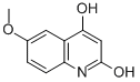 Structure of 2,4-DIHYDROXY-6-METHOXYQUINOLINE