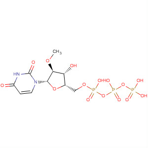 Structure of Uridine 5'-(tetrahydrogen triphosphate), 2'-O-methyl-