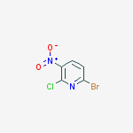 Structure of 6-bromo-2-chloro-3-nitropyridine