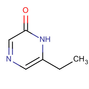 Structure of 2(1H)-Pyrazinone, 6-ethyl-