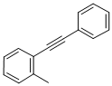 Structure of 1-METHYL-2-PHENYLETHYNYL-BENZENE