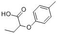 Structure of 2-(4-methylphenoxy)butanoic acid