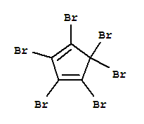 Structure of 1,2,3,4,5,5-Hexabromocyclopenta-1,3-diene