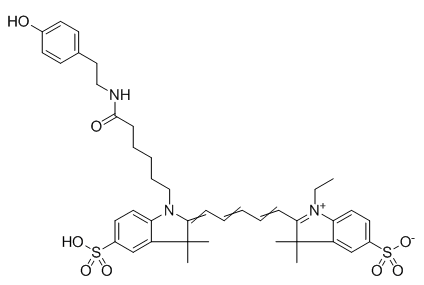 Structure of Cyanine 5 Tyramide