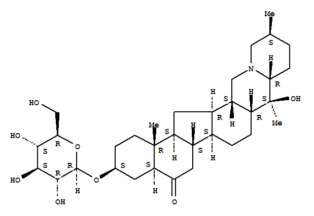 Structure of hupehemonoside