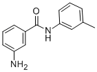 Structure of 3-AMINO-N-(3-METHYLPHENYL)BENZAMIDE