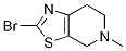 Structure of Thiazolo[5,4-c]pyridine, 2-bromo-4,5,6,7-tetrahydro-5-methyl-