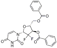 Structure of 2',2'-Difluoro-2'-deoxyuridine 3',5'-Dibenzoate