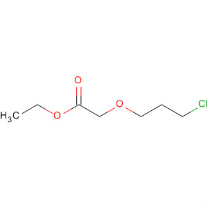 Structure of Acetic acid, (3-chloropropoxy)-, ethyl ester