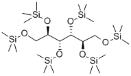 Structure of Mannitol, hexakis-O-(trimethylsilyl)-, D-