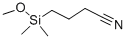 Structure of 3-CYANOPROPYLDIMETHYLMETHOXYSILANE
