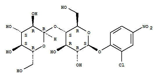Structure of 2-chloro-4-nitrophenylmaltoside