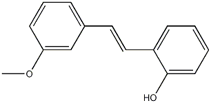 Structure of 2-[2-(3-Methoxyphenyl)Ethenyl]Phenol