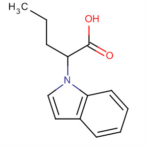 Structure of 1H-Indole-1-pentanoic acid