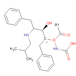 Structure of [(1S,2R)-2-hydroxy-3-[(2-methylpropyl)amino]-1-(phenylmethyl)propyl]-phenylmethyl ester