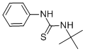 N-叔丁基-N-苯基硫脲结构式