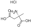 Structure of (S)-(+)-2-Amino-2-methylbutanedioic Acid Hydrochloride Salt