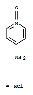 4-Pyridinamine,1-oxide, hydrochloride (1:1)结构式