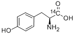TYROSINE, L-, [1-14C]结构式