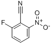 Structure of 2-FLUORO-6-NITROBENZONITRILE