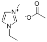 Structure of 1-ETHYL-3-METHYLIMIDAZOLIUM ACETATE
