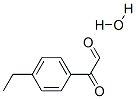 Structure of 2-(4-ethylphenyl)-2-oxoacetaldehyde hydrate
