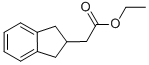 Structure of 1H-INDENE-2-ACETIC ACID,2,3-DIHYDRO-,ETHYL ESTER