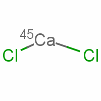 Structure of Calcium-45 chloride
