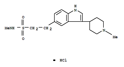 Structure of Naratriptan hydrochloride