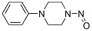 Structure of Piperazine,1-nitroso-4-phenyl-