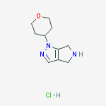 Structure of 1-(4-Tetrahydropyranyl)-1,4,5,6-tetrahydropyrrolo[3,4-c]pyrazole Hydrochloride