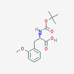 Structure of Boc-2-Methoxy-L-Phenylalanine