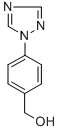 Structure of [4-(1H-1,2,4-Triazol-1-yl)phenyl]methanol