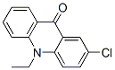 9(10H)-Acridinone,  2-chloro-10-ethyl-结构式