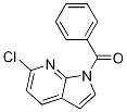 Structure of 1H-Pyrrolo[2,3-b]pyridine, 1-benzoyl-6-chloro-