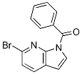 Structure of 1-BENZOYL-6-BROMO-7-AZAINDOLE