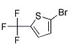Structure of 2-BROMO-5-TRIFLUOROMETHYLTHIOPHENE