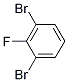 Structure of Benzene, 1,3-dibromo-2-fluoro-
