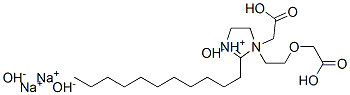 Structure of disodium 1-[2-(carboxymethoxy)ethyl]-1-(carboxymethyl)-4,5-dihydro-2-undecyl-1H-imidazolium hydroxide