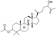 Structure of 3-Acetoxy-24-hydroxydammara-20,25-diene